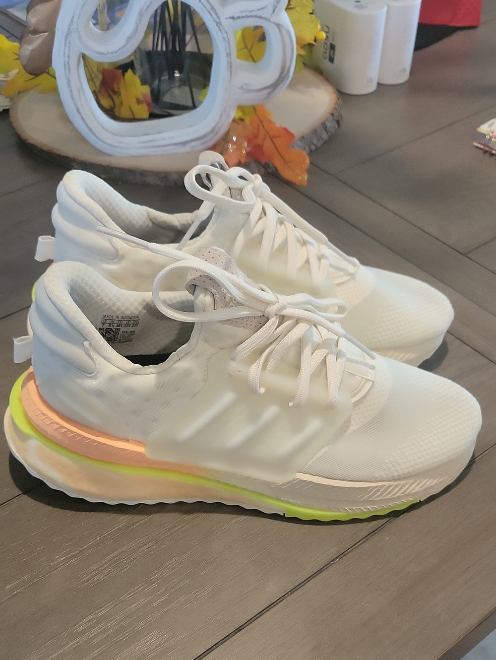 Adidas X_PLRBOOST Womens White Sneakers